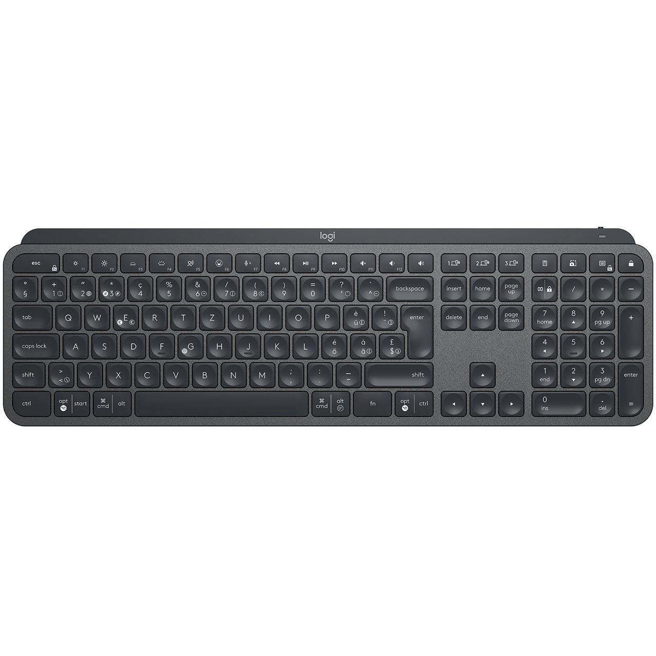 Logitech MX Keys For Business, Graphite, CH Layout