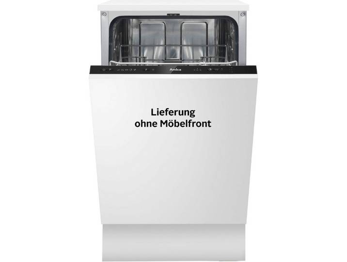 Amica vollintegrierbarer Geschirrspüler EGSPV 587 915, 9 l, 9 Maßgedecke, Ordnung, Komfort, Flexibilität – dein Helfer für jeden Abwasch