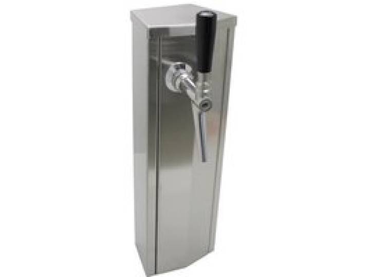 Colonne de Tirage Bière Acier Inoxydable 1 Voie 140x100x480 mm
