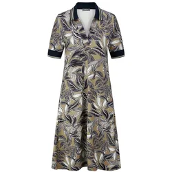 Jersey-Kleid BASLER mehrfarbig, 42
