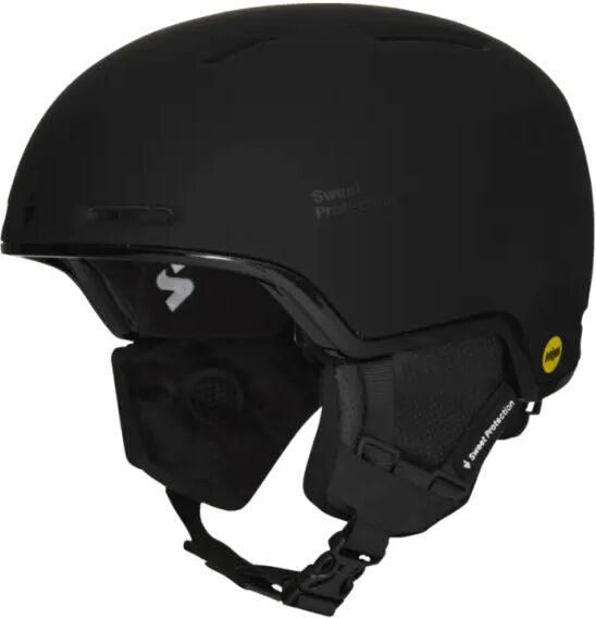 Ski Helmet Sweet Protection Looper Mips (M/L - Dirt Black)  - Black - Size: Medium