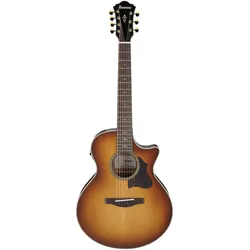 Ibanez AE3007FMH-TBH Tobacco Edge Burst High Gloss - Westerngitarre