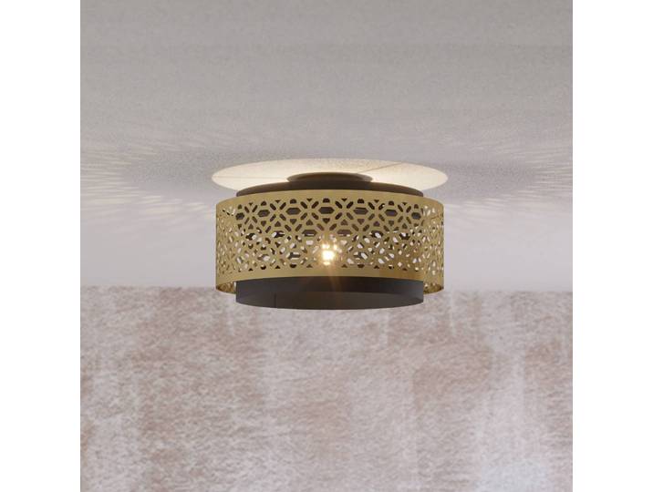 EGLO Deckenlampe Sandbach, schwarz, für Wohn- / Esszimmer, Metall, Deckenlampe