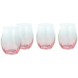 creaTable Longdrinkglas 4-tlg SWIRLY SPRING - B/H/T ca. 32.00x26.00x32.00
