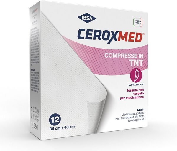 Nova Argentia Ceroxmed Soft Compresse 36x40  12 Pezzi
