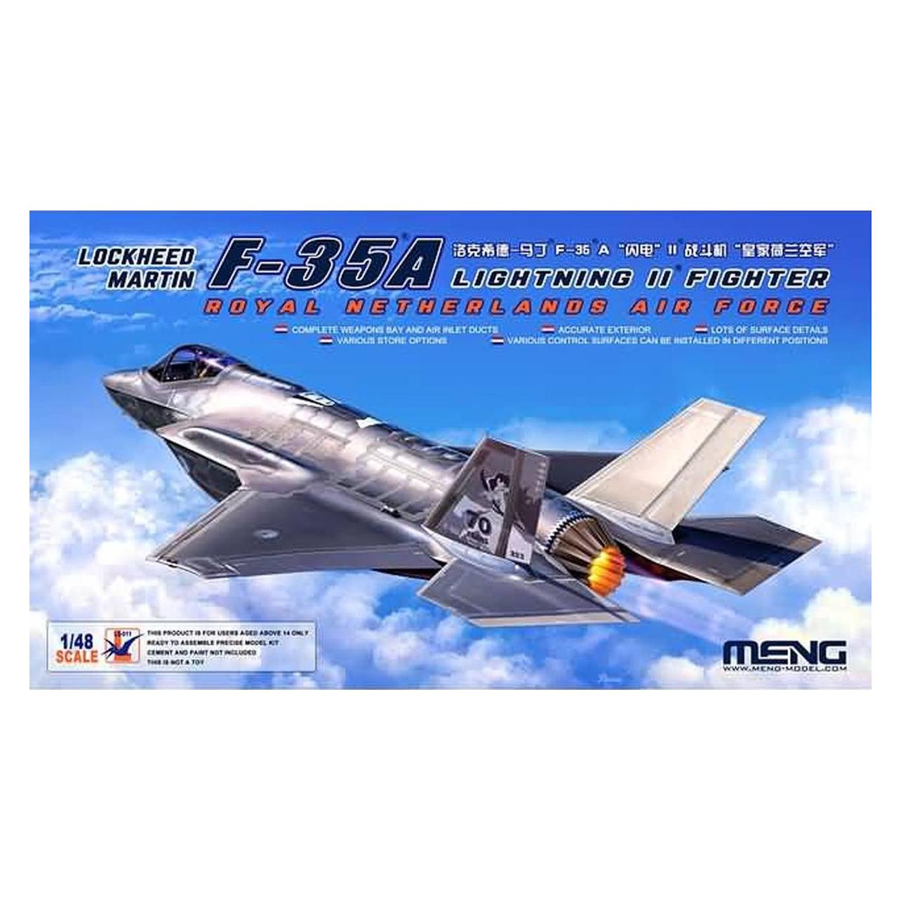 Meng-Model Lockheed Martin F-35A Lightning II Fighter Royal Netherl AirForce (LS-011)