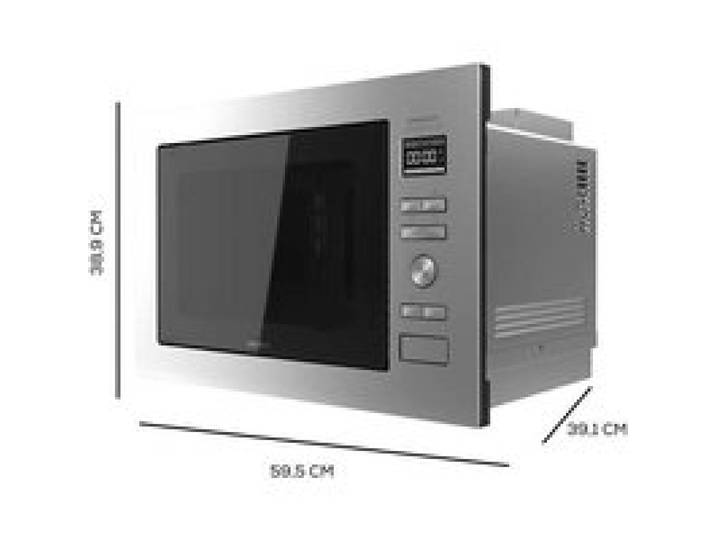 Cecotec Micro-ondes GrandHeat 2590 Built-In Steel Black