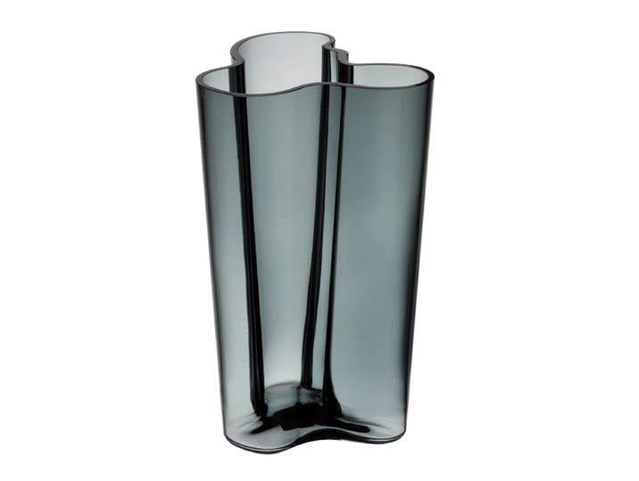 Iittala - Aalto Vase Finlandia 251 mm, dunkelgrau
