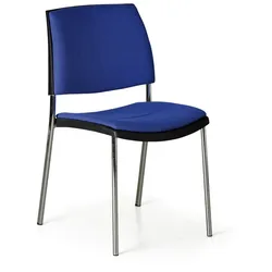 Konferenzstuhl CUBE, blau