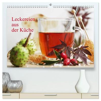 Leckereien aus der Küche (hochwertiger Premium Wandkalender 2027 DIN A2 quer), Kunstdruck in Hochglanz