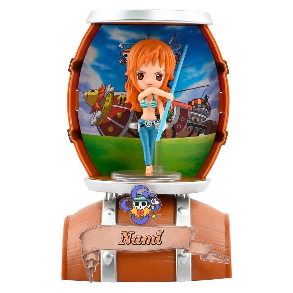 YuMe One Piece Barrel Capsule Minifiguren 9 cm Blind Box Display (6) (65391)