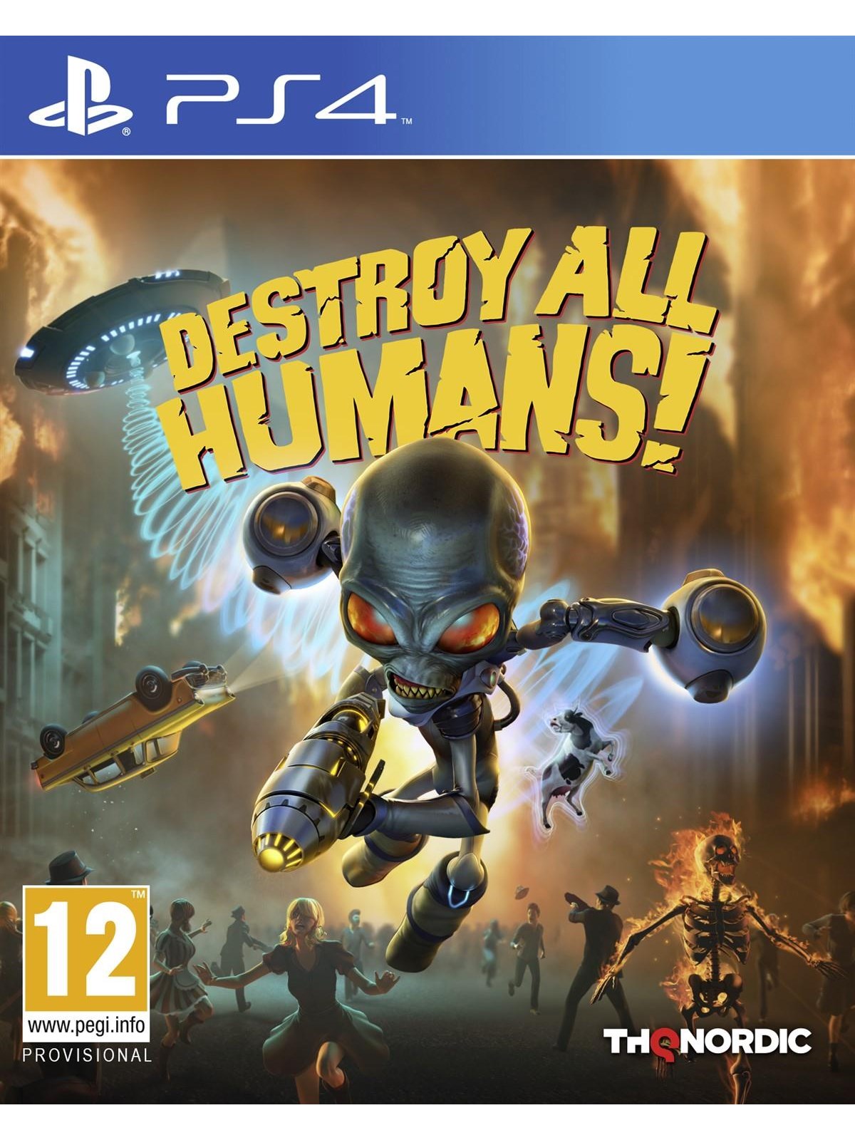 Destroy all Humans! - Sony PlayStation 4 - Action/Abenteuer - PEGI 12
