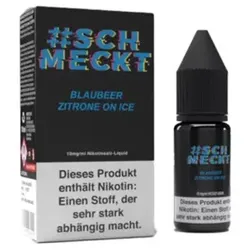 Blaubeer Zitrone on ICE NicSalt Liquid by #Schmeckt 10ml / 10mg