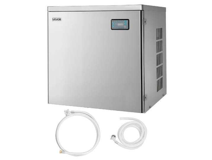 Vevor Piece Detachee De Machine A Glacons Commerciale\, Tete Uniquement\, Rendement 204 Kg/24 H\, Autonettoyante\, Production Programmee Et Epaisseur Reglable\, Pour Bar Restaurant Debit De Boissons
