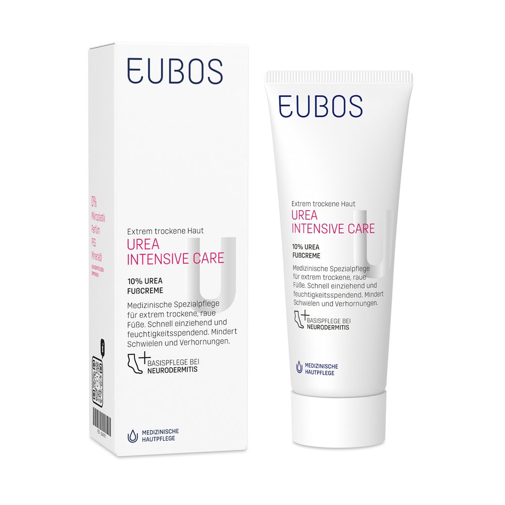 Eubos Trockene Haut Urea 10% Fußcreme 100 ml Creme