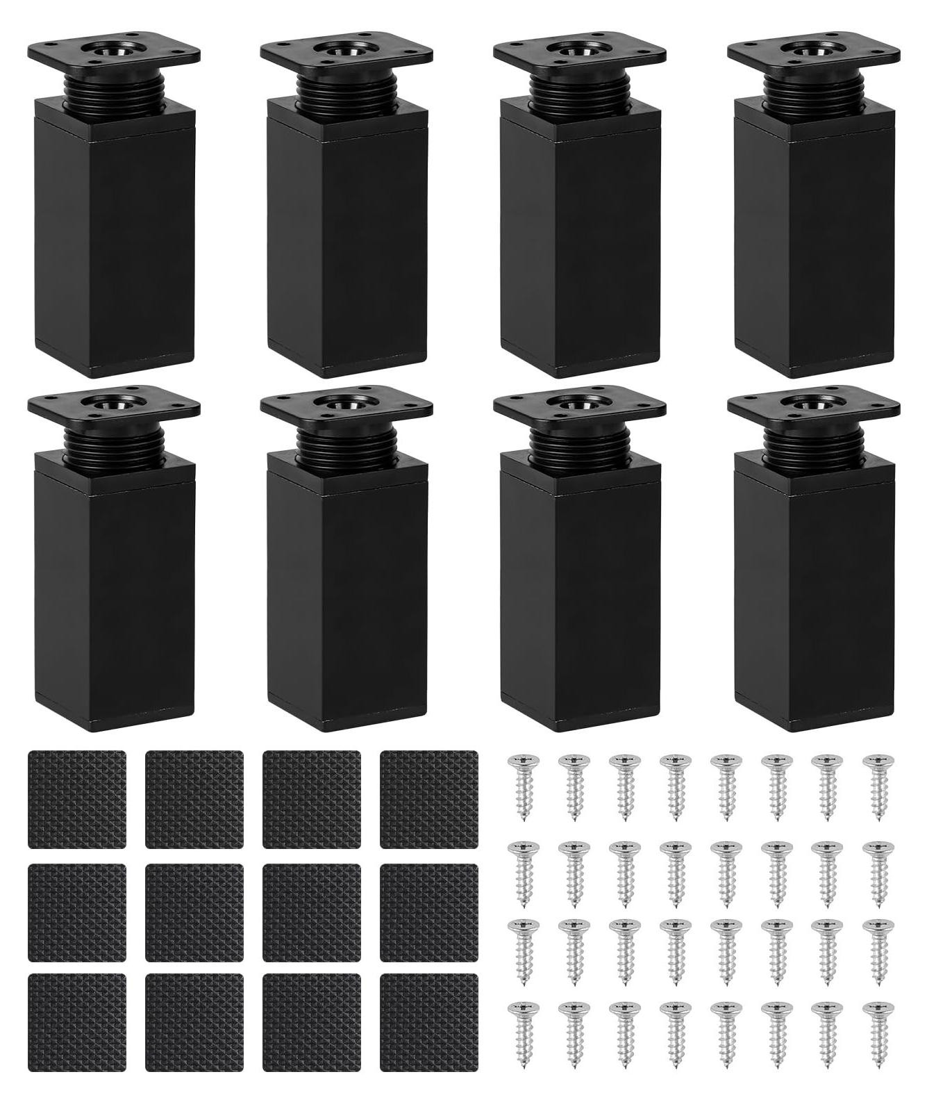 Set van 8 verstelbare meubelpoten voor meubels