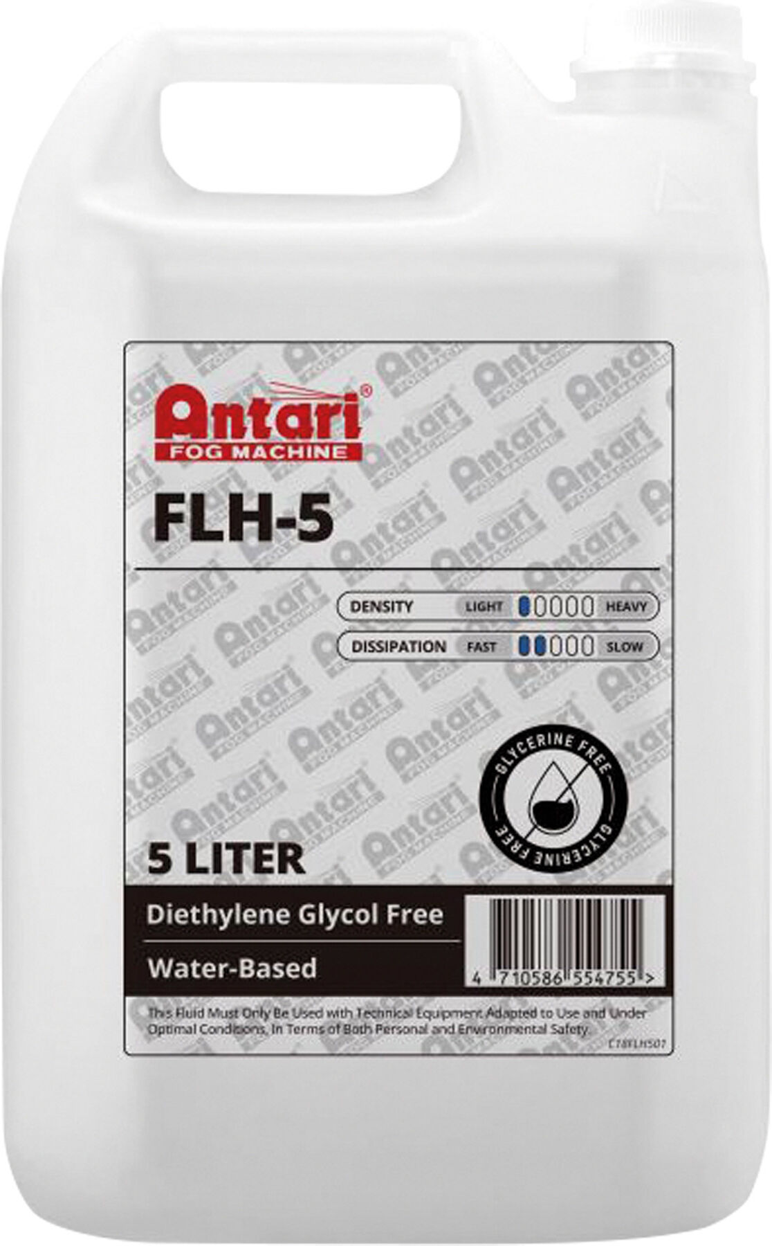 Antari Flh-5 Nebelfluid 5 Liter – Leichte Dichte