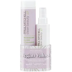 400ml Paul Mitchell Save On Vegan Value Repair + Protect Duo (Shampoo 250ml + Spray 150ml)