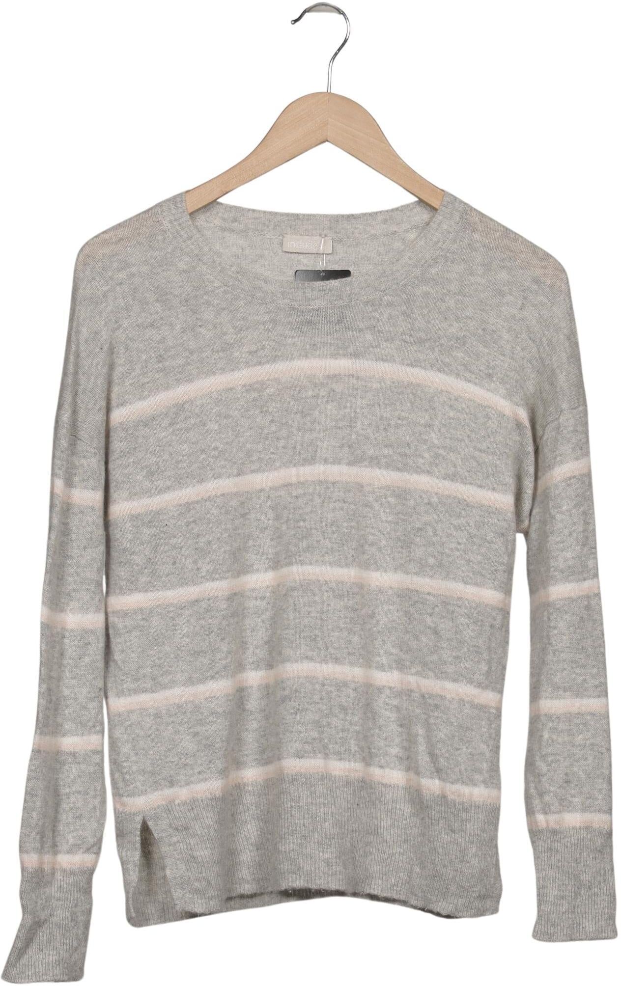 Include Damen Pullover, Grau, Gr. EU 40, kein / Etikett - Second Hand