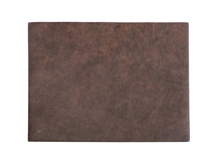ZICZAC Tischset Troja braun Kunstleder Rechteckig B 33 cm
