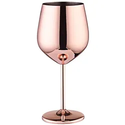 Stalgast Wein-/Cocktailglas, Edelstahl, kupferfarben, 0,500 Liter