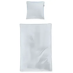 Irisette Satin-Bettwäsche Tokio 155 x 220 cm Satin Weiß