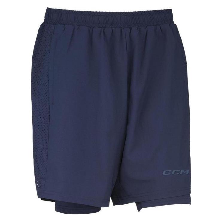 CCM SWV3TA 2 in 1 Short (L, Dunkelblau) (L) (49641938)