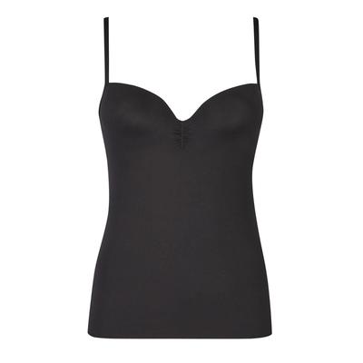 BH-Hemd NINA VON C. "BH Hemd mit gemoldeter Büste Secret", Damen, Gr. 90, Cup B, schwarz, Obermaterial: 95% Polyamid PA. 5% Elasthan EL., BHs BH-Hemd