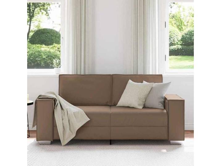 Canapé 2 places ergonomique - RUIOG - 1 Sofa-set - 2 personnes - Cappuccino 180cm Simili cuir C20059140359911
