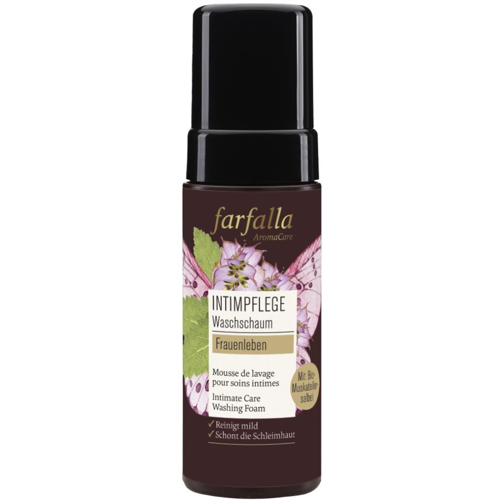 Farfalla Intimpfl Waschschaum Frauenleben 150 ml Schaum