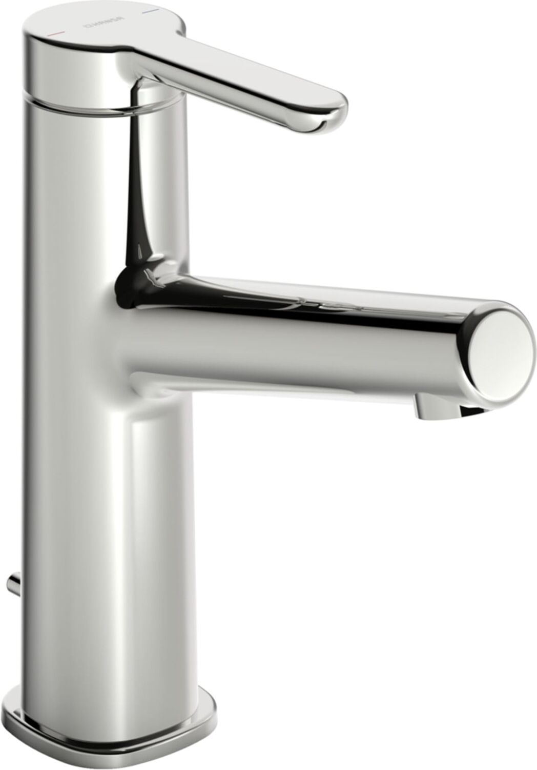 Waschtisch-Einhebelmischer HANSADESIGNO Style He o, m Gar, Ausl. 128mm, chr (51832283)