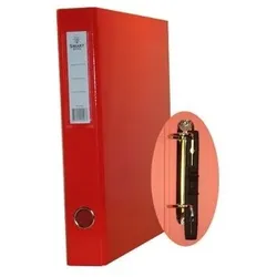 SMART OFFICE Glatter roter L40 Ordner (31 x 29 cm)