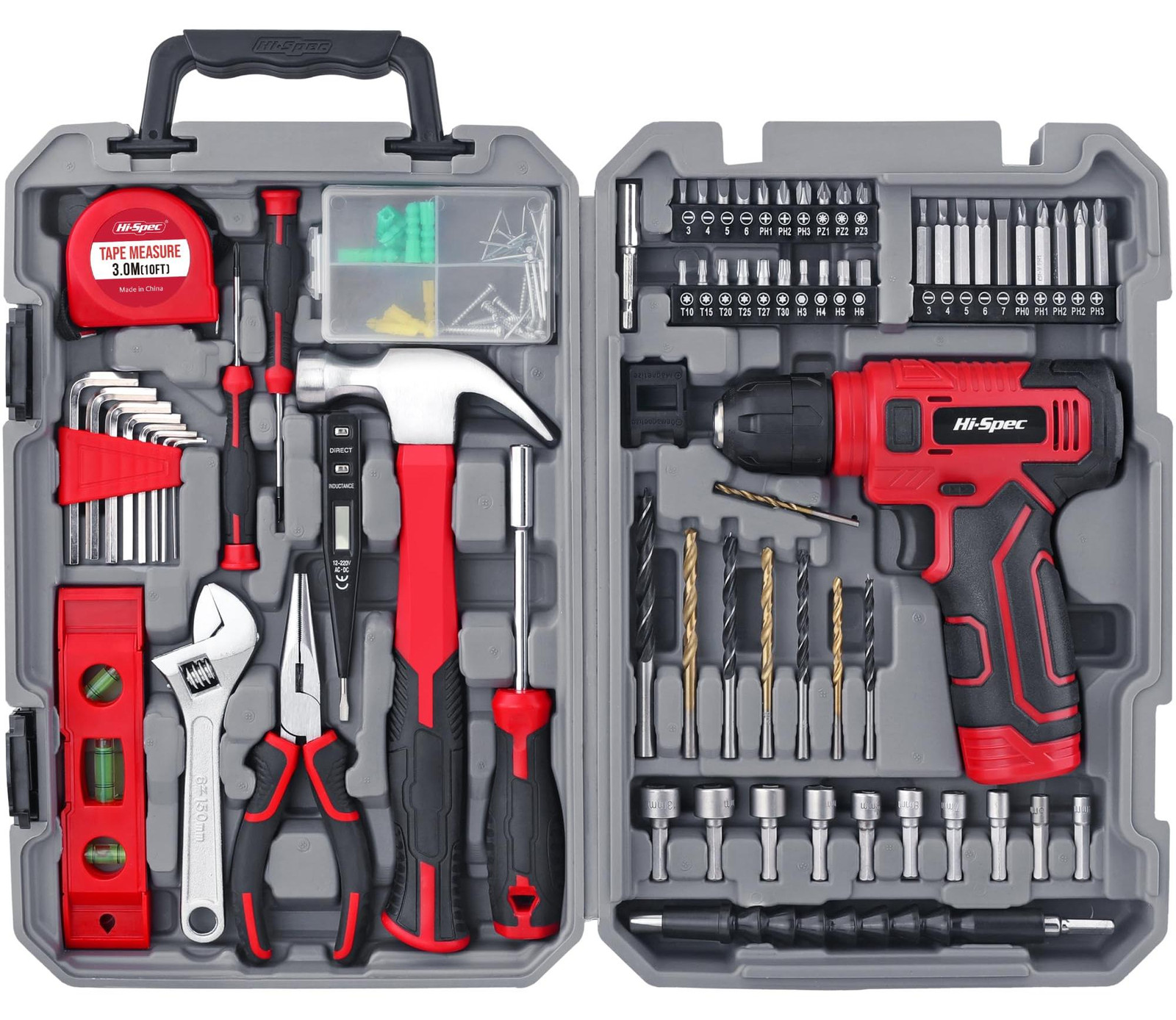 Selius 8V Accuboormachine Set voor boren, schroeven en klussen