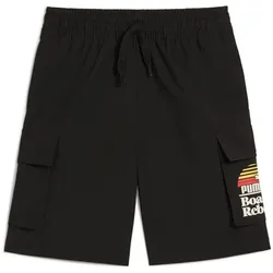 PUMA Mid90s Cargo Chino Shorts Jungen 01 - PUMA black 176