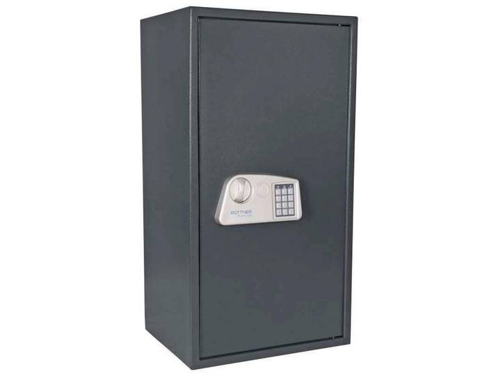 Rottner Tresor Jupiter, Anthrazit, Metall, 45x85x36 cm, Freizeit & Co, Sicherheit, Tresore