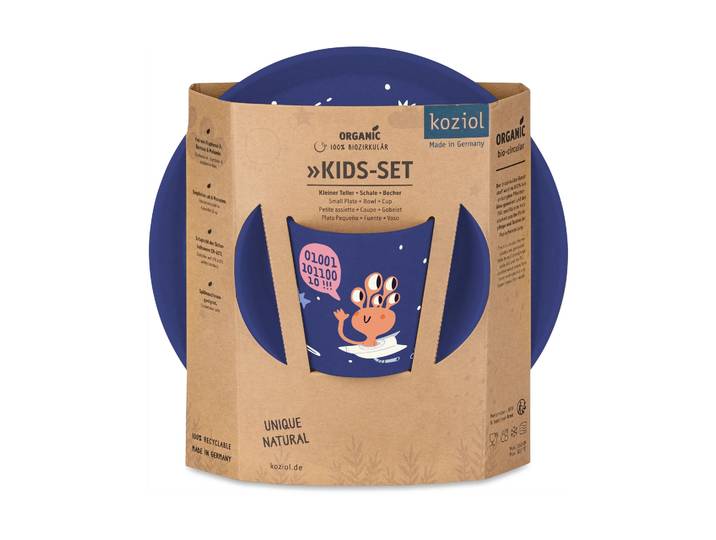Koziol Service enfant Connect 3 pièces Rymden
