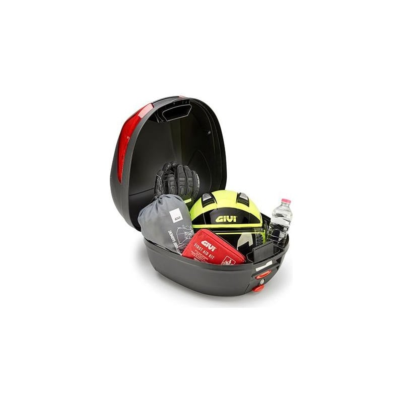 Top case Givi B29 Monolock 29 Litres noir/catadioptres rouge