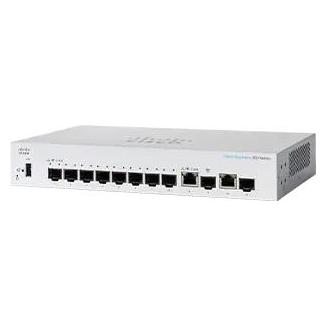 Cisco switch CBS350-8S-E-2G-EU (8xSFP, 2xGbE/SFP combo,fanless) - REFRESH (8 Ports) (CBS350-8S-E-2G-EU-RF)