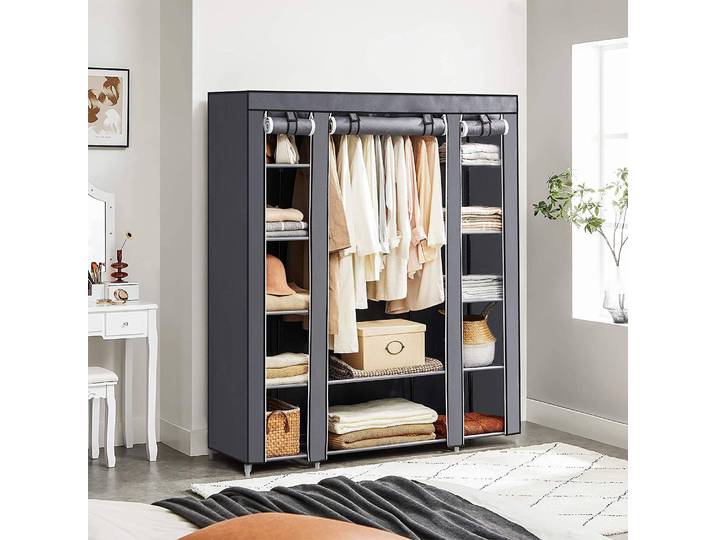 Armoire d’entrée Beam II 150 x 175 x 45cm Gris