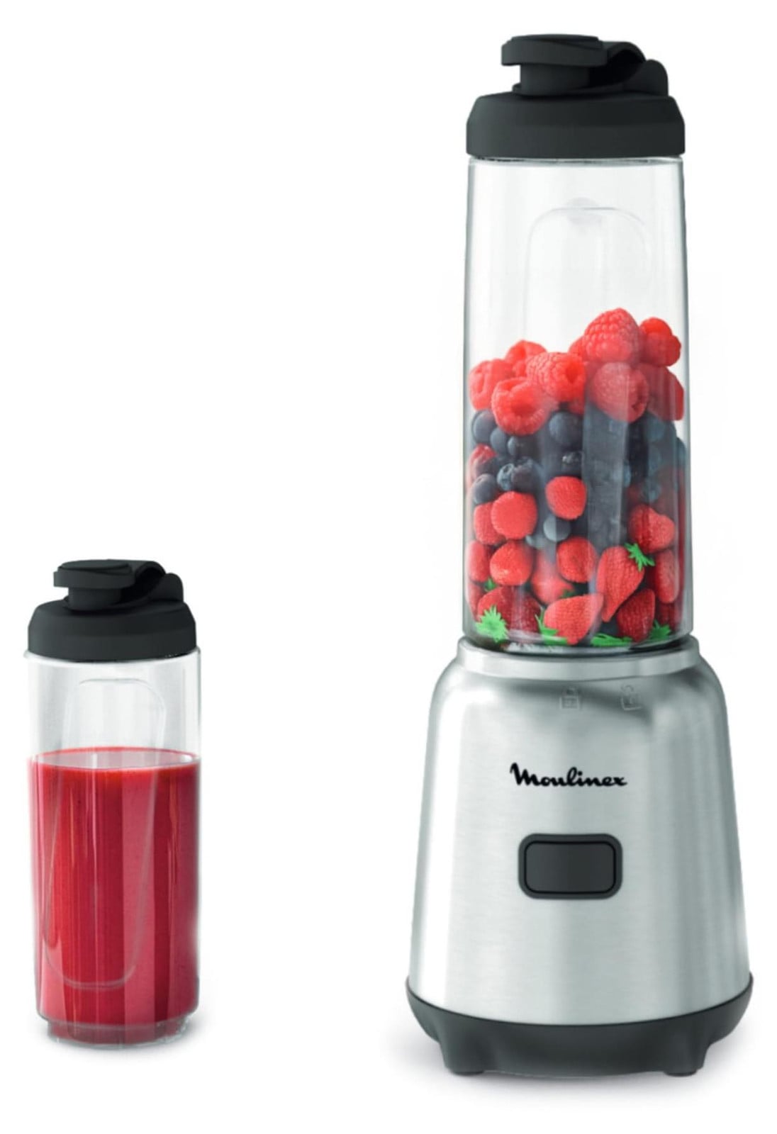 Moulinex LM15FD staande mixer, 0,8 liter, 300 watt, roestvrij staal