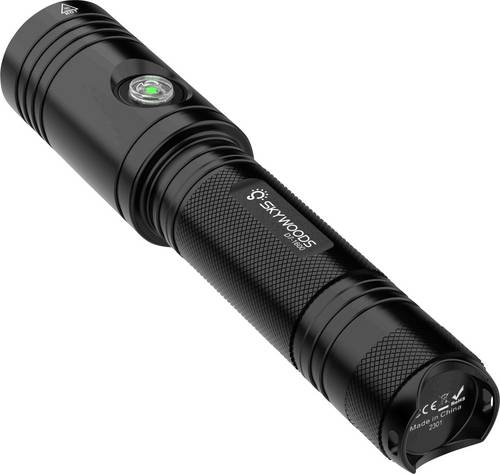 Skywoods 738874870022 LED Taucherlampe 1600lm akkubetrieben Schwarz