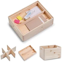 Kisten-Set, 3-tlg. (LBH 40x30x24 cm) - LBH 40x30x24 cm