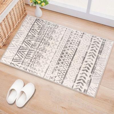 The Curated Nomad Midtown Geometric Distressed Bohemian Rug