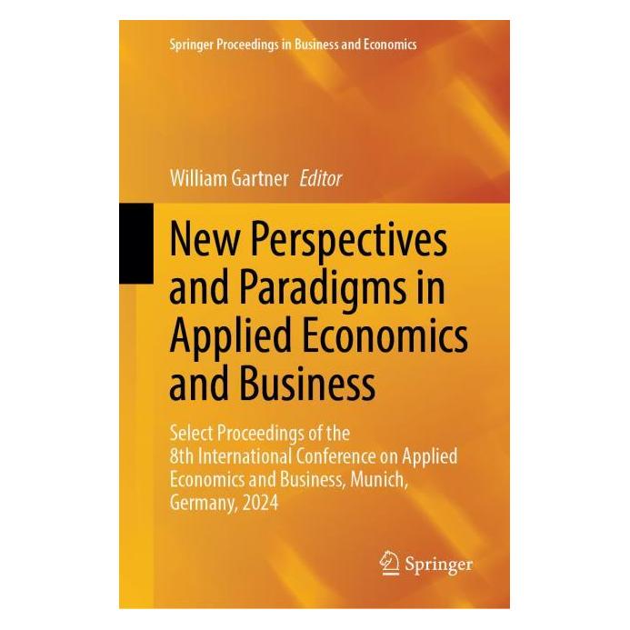 Springer New Perspectives and Paradigms in Applied Economics and Business (Englisch, Hardcover, William Gartner) (53796347)
