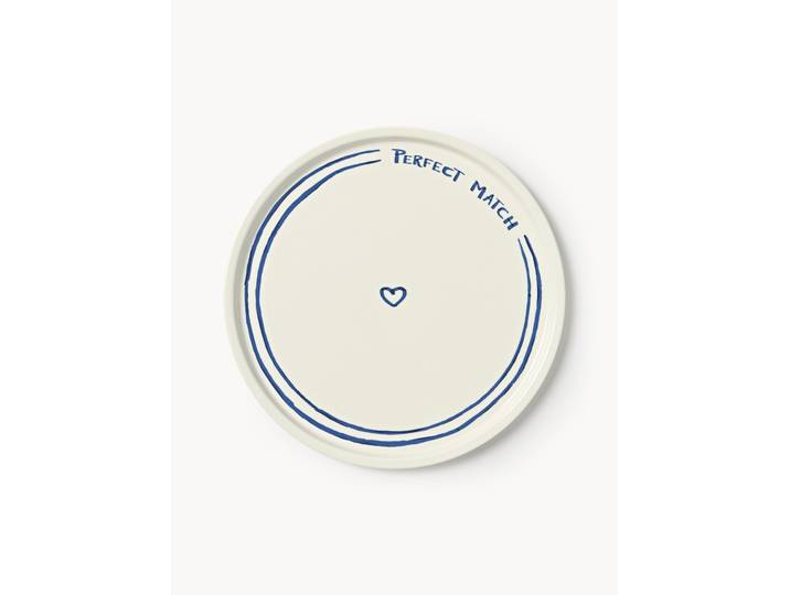 Assiette de présentation en porcelaine avec motif décoratif Tutti