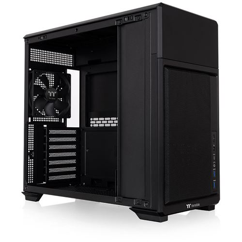 Thermaltake TR300 TG Midi Tower ohne Netzteil schwarz