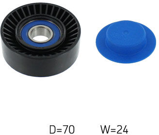 Skf Umlenk-/führungsrolle, Keilrippenriemen Vkm353301
