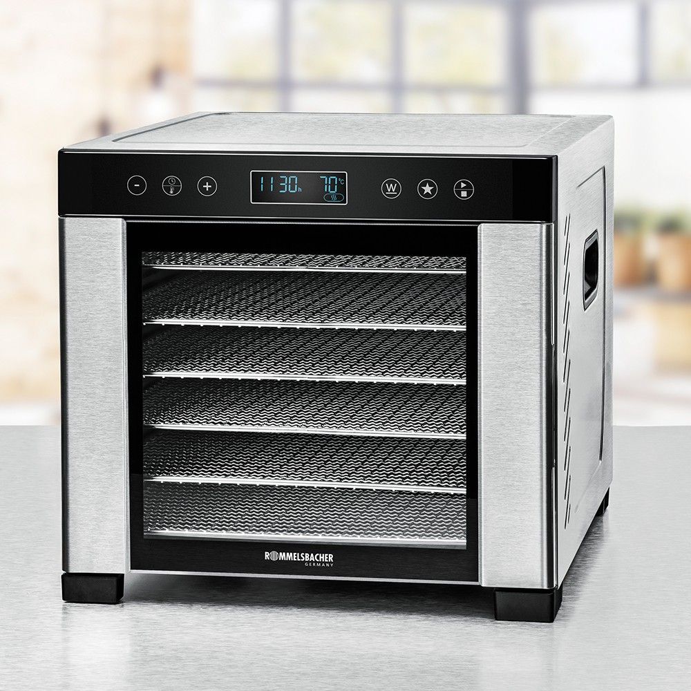 Rommelsbacher DA950 Dörrautomat 600 W Timer 99 h 6 Dörrgitter DA 950