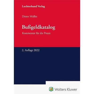Bußgeldkatalog, Gebundene Ausgabe von Dieter Müller, Hermann Luchterhand Verlag, 978-3-472-09680-1