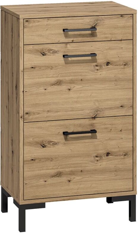 Petits meubles Mueble para zapatos 2 puertas melamina madera